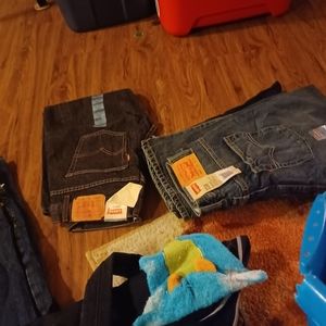 Boys Levi's New & Used shorts,pnts & Jackt M10-12 Rglr & Hsky sz..